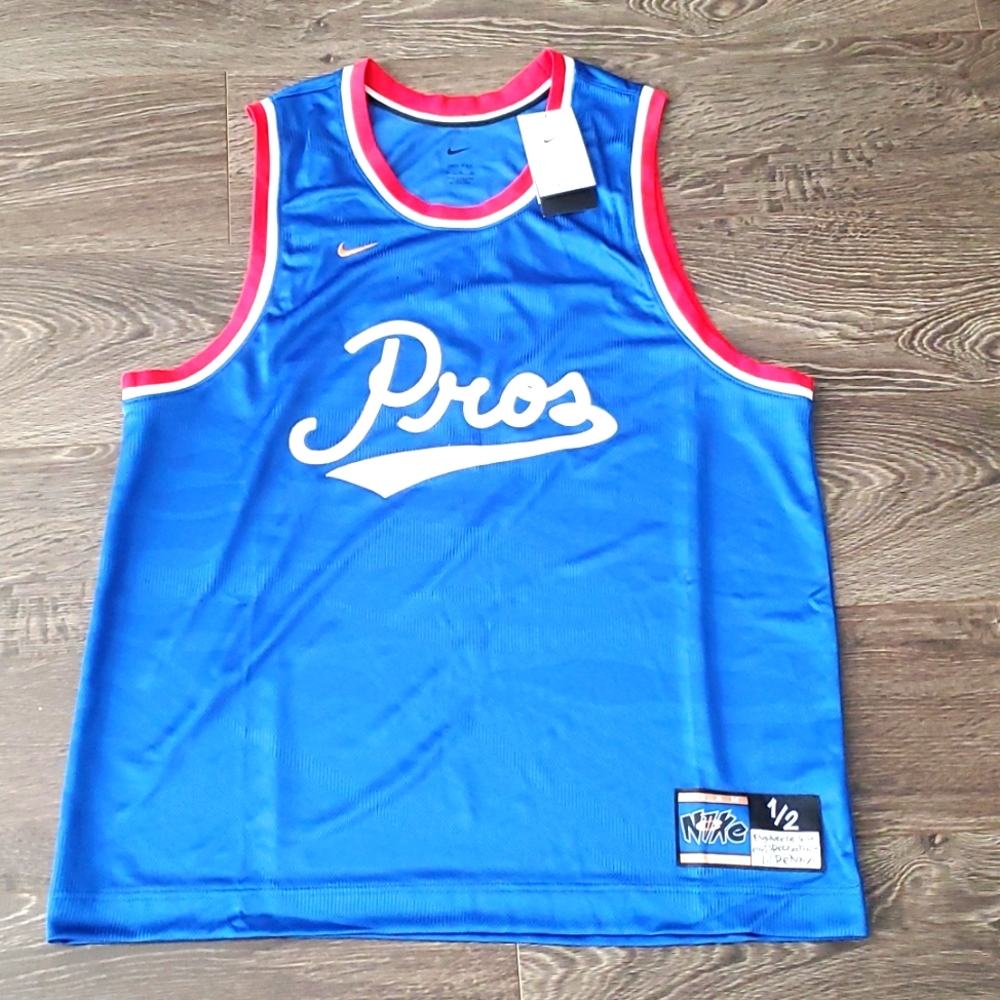 Nike Dri-FIT Lil Penny Hardaway Men's Premium Basketball Jersey PROS 1/2 XL New